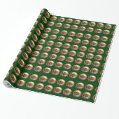 Sleigh Bells Glossy Wrapping Paper Geschenkpapier (Ungerollt)