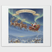 Sleigh Bells in the Starlit Geschenkpapier (Flach)