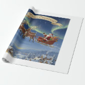 Sleigh Bells in the Starlit Geschenkpapier (Ungerollt)