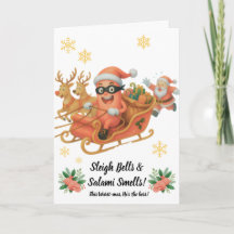 Sleigh Bells & Salami Smells!