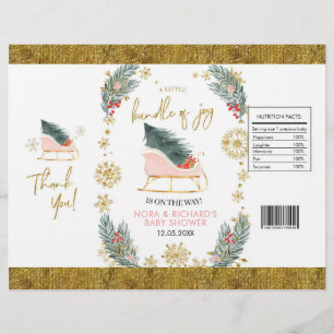 Sleigh Bundle of Joy Chip Bag Wrapper Flyer
