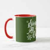 SLEIGH GANZ TAG CHRISTMAS GIFT TASSE (Links)
