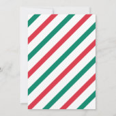 Sleigh Geschenkboxen Favorite Things Party Einladung (Rückseite)