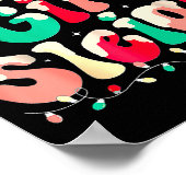 Sleigh Girl Sleigh Christmas Womens Pajamas Poster (Ecke)