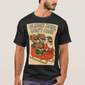Sleigh Hair, Don’t Care Crew T-Shirt (Vorderseite)