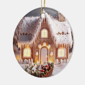 Sleigh-Ornament Keramik Ornament (Links)