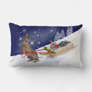 Sleigh Ride Accent Kissen