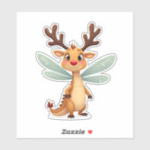 Sleigh Ride Dragonfly Aufkleber (Blatt)