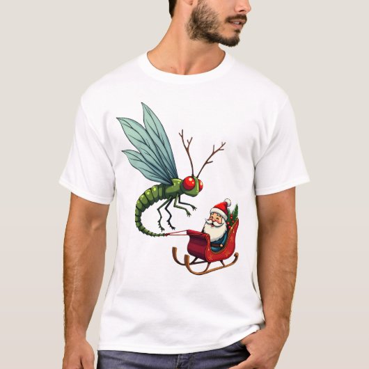 Sleigh Ride Dragonfly T-Shirt (Vorderseite)