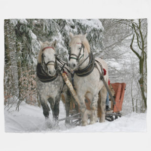 Sleigh Ride Fleecedecke