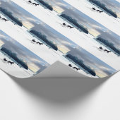 Sleigh Ride Geschenkpapier (Ecke)