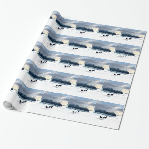 Sleigh Ride Geschenkpapier