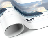 Sleigh Ride Geschenkpapier (Rolleneckpunkt)