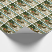 Sleigh Ride Geschenkpapier (Ecke)