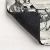 Sleigh Ride-Mauspad Mousepad (Ecke)