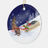 Sleigh Ride Ornament (Links)