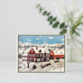 Sleigh Ride Postkarte (Stehend Vorderseite)