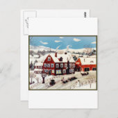 Sleigh Ride Postkarte (Vorne/Hinten)