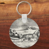 Sleigh Ride Schlüsselanhänger (Vorderseite)