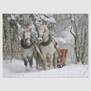 Sleigh Ride Seidenpapier