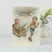 Sleigh Ride | Weihnachten (Stehend Vorderseite)