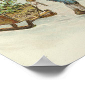 Sleigh Ride | Weihnachten Poster (Ecke)