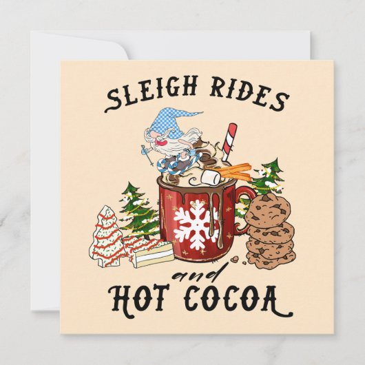 Sleigh Rides und Hot Cocoa (Vorderseite)