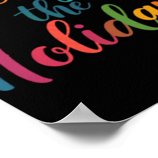 Sleigh The Holidays Poster (Ecke)