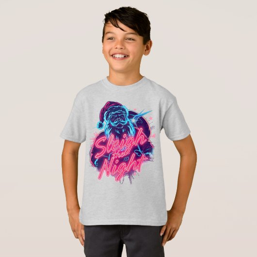 Sleigh the Night Shirt Electric Holiday Spirit  (Vorne ganz)