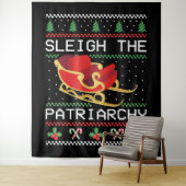 Sleigh The Patriarchy I Wandteppich (Beispiel)