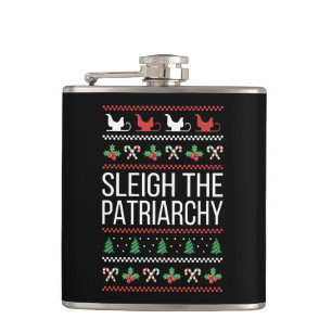 Sleigh The Patriarchy II Flachmann