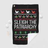 Sleigh The Patriarchy II Golfhandtuch (Insitu)