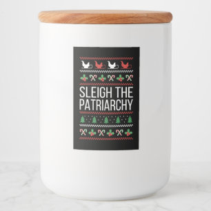 Sleigh The Patriarchy II Lebensmitteletikett