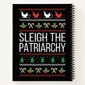 Sleigh The Patriarchy II Notizblock (Rückseite)