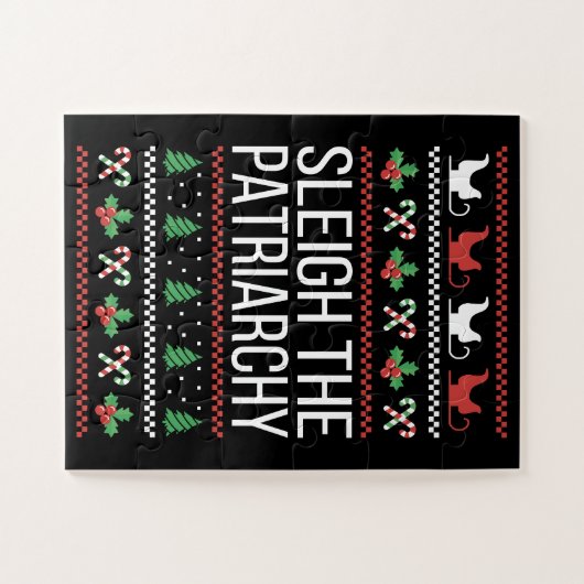 Sleigh The Patriarchy II Puzzle (Horizontal)