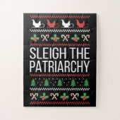 Sleigh The Patriarchy II Puzzle (Vertikal)