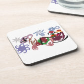 Sleigh winter Getränkeuntersetzer (Linke Seite)