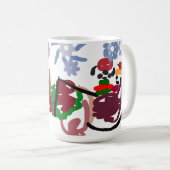 Sleigh winter Kaffeetasse (VorderseiteRechts)