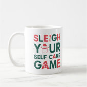 Sleigh Your Self Care Game Holiday Kaffeetasse (Links)