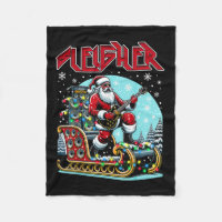 Sleigher Hail Santa Heavy Metal Christmas Rock Xma