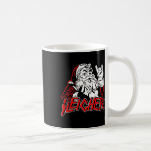 Sleigher Hail Santa Heavy Metal Weihnachten für Mä Kaffeetasse