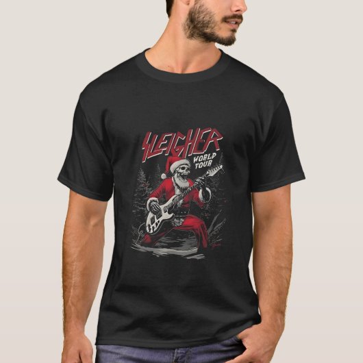 Sleigher World Tour Spooky T-Shirt (Vorderseite)