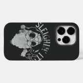 Sleighin It Funny Santa Sleigh Christmas Case-Mate iPhone Hülle (Rückseite (Horizontal))