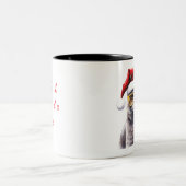 Sleighin’ It one Paw at a Time Christmas Tasse (Mittel)