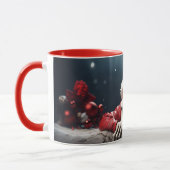 Sleighin' It to Bone Coffee Tasse (Links)