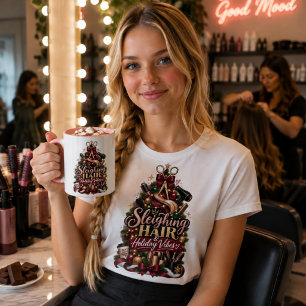 Sleighing Hair Holiday Vibes Weihnachtsbecher Lust Tasse