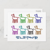 Sleipnir8 Postkarte (Vorne/Hinten)