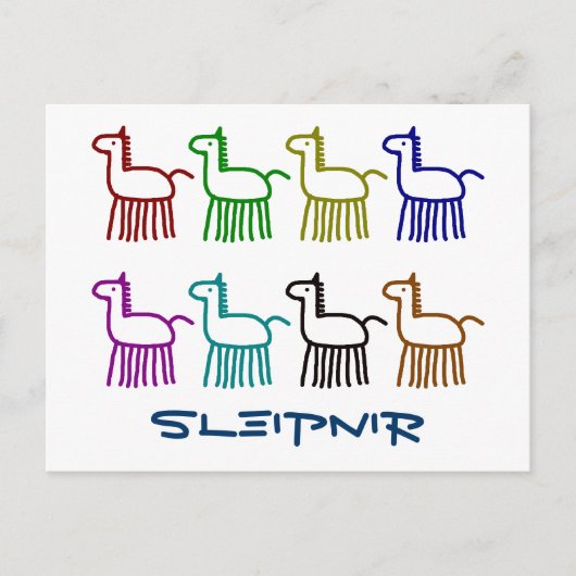 Sleipnir8 Postkarte (Vorderseite)