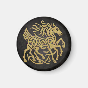 Sleipnir Achtbeiniges Pferd Nordische Mythologie D Magnet