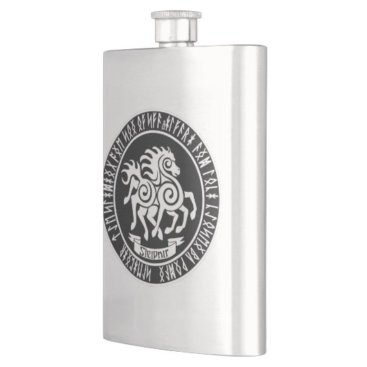 Sleipnir / Beste aller Pferde Flachmann (Links)